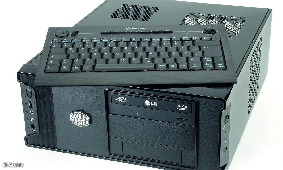 Wohnzimmer-PC im Eigenbau