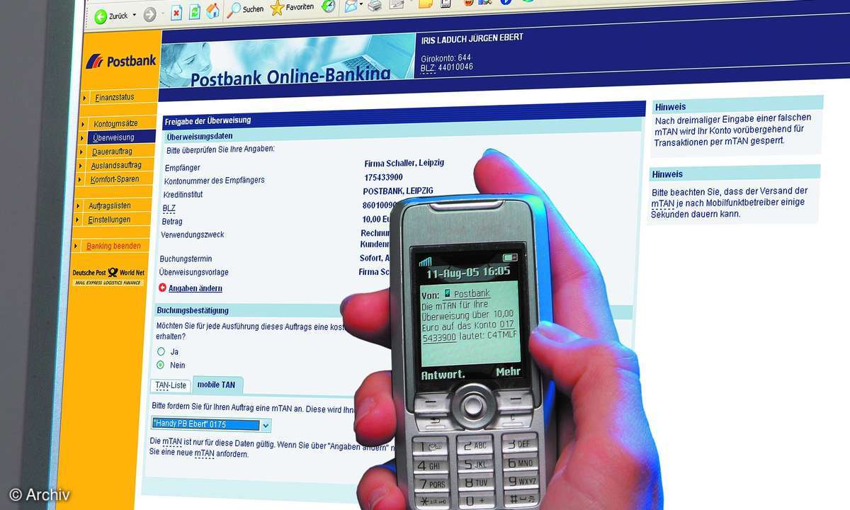 Sicheres Online-Banking