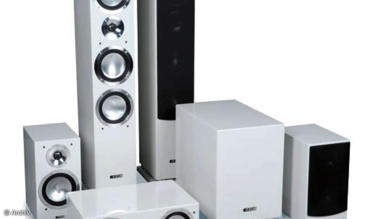 Test Stereo & Surround: 5.1 Lautsprecher