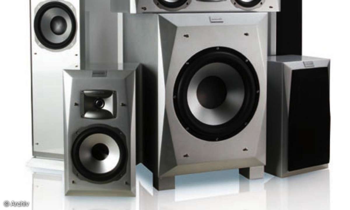 Test Stereo & Surround: 5.1 Lautsprecher