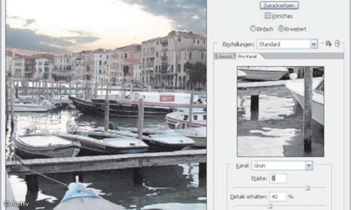 Urlaubsfotos den letzten Schliff verpassen