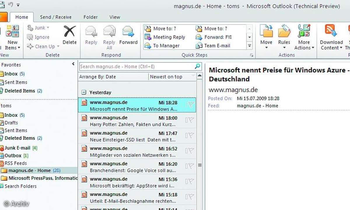 Büropaket der Zukunft