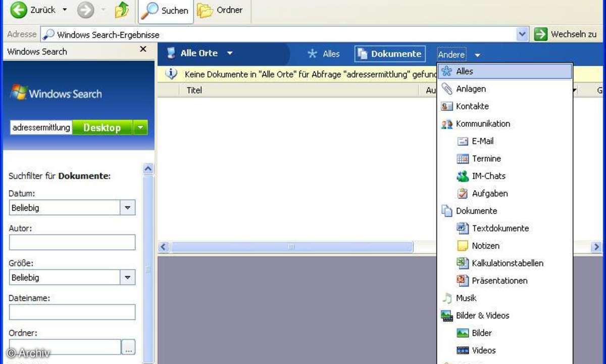 Windows Search