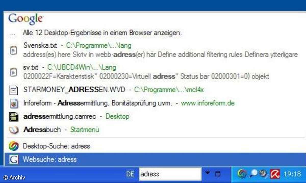 Google Desktop