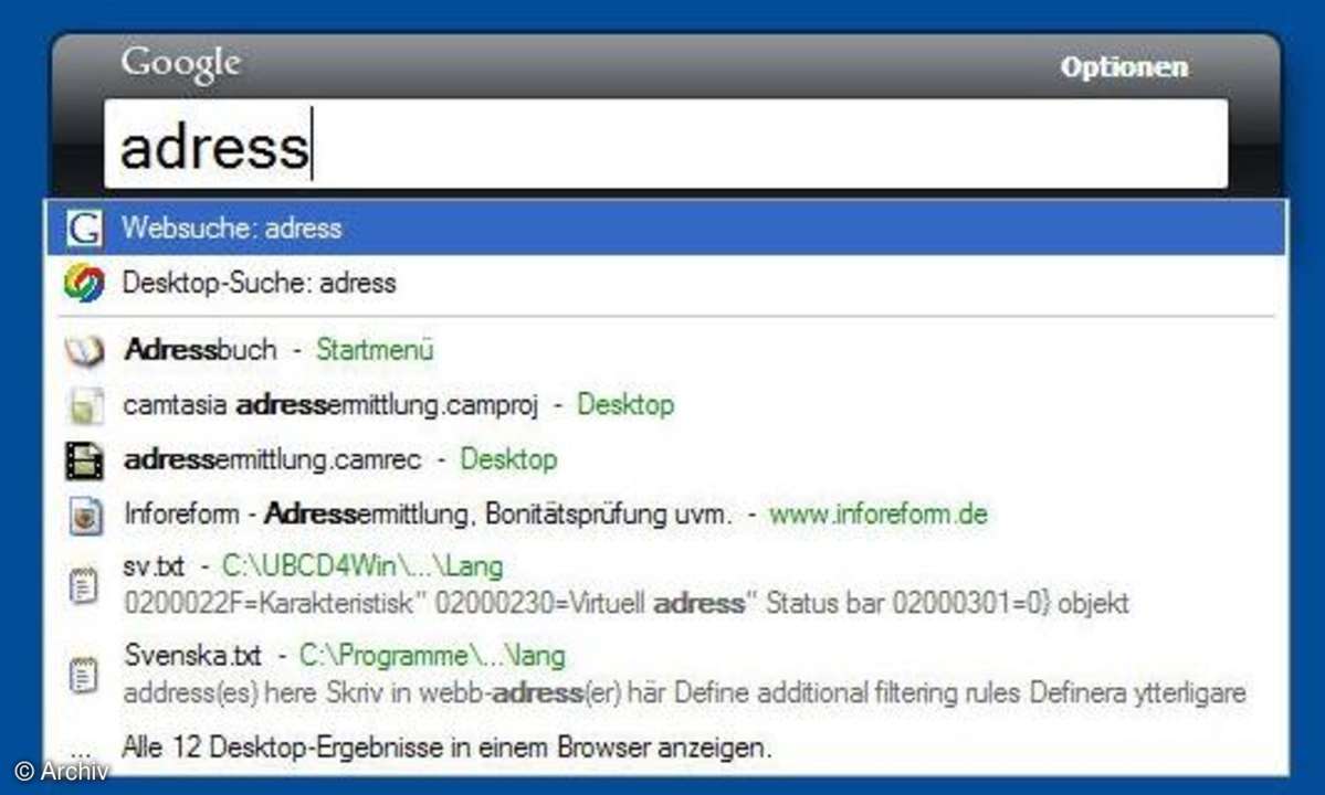 Google Desktop
