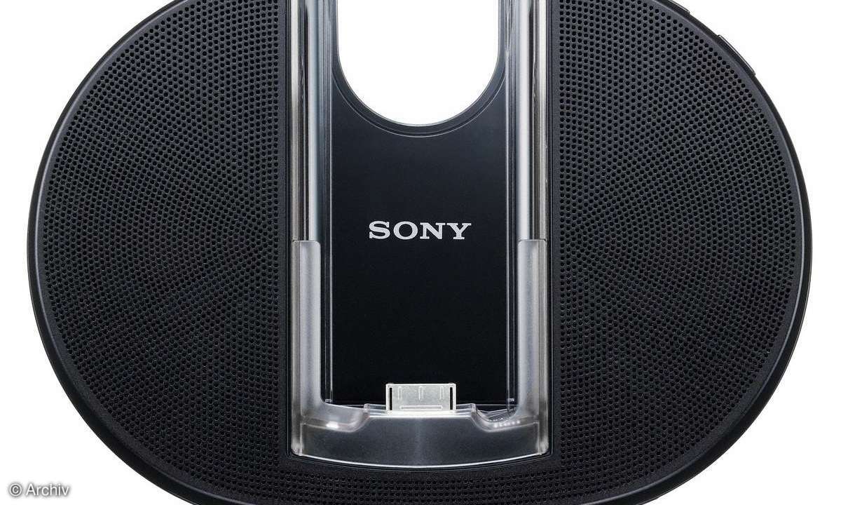 Sony Walkman NWZ-E440K mit Docking-Station