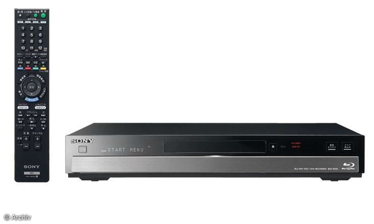 Sonys neue Blu-ray-Rekorder