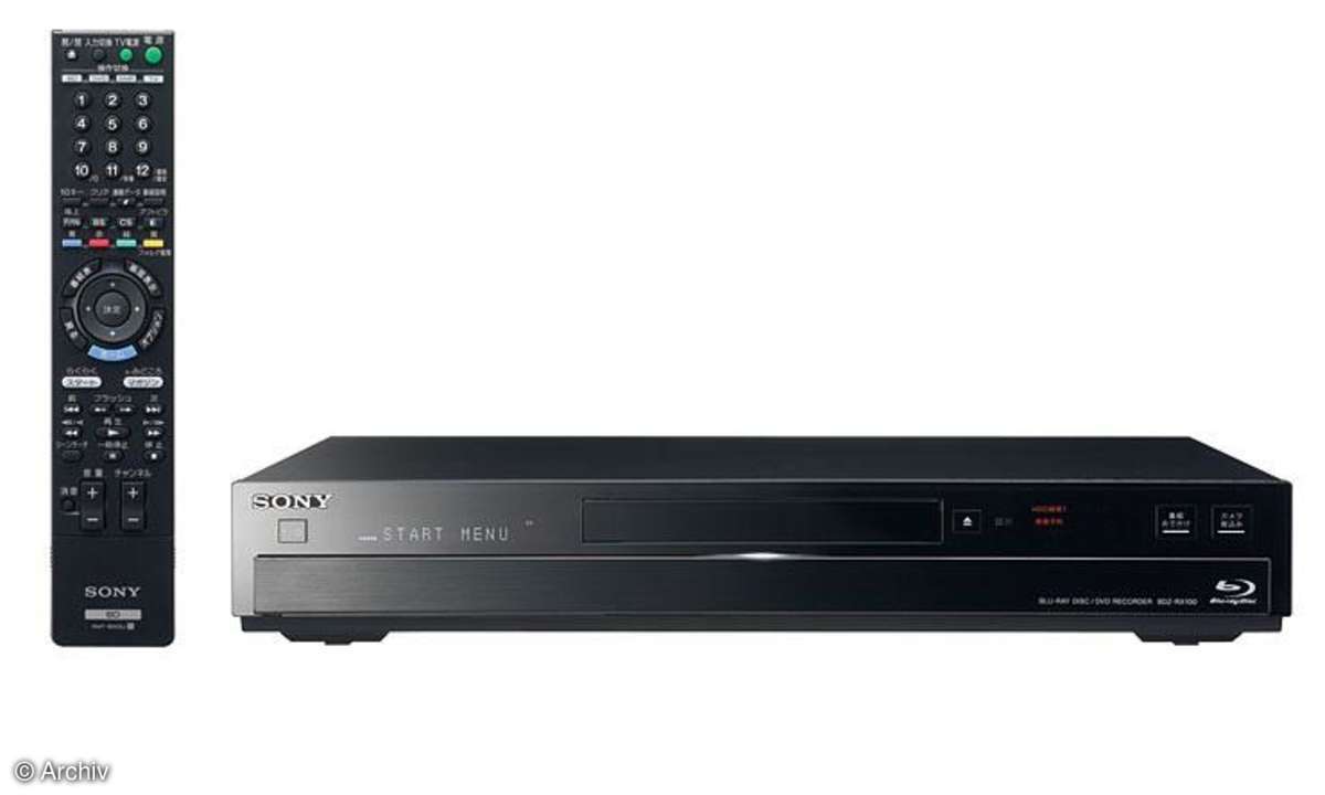 Sonys neue Blu-ray-Rekorder