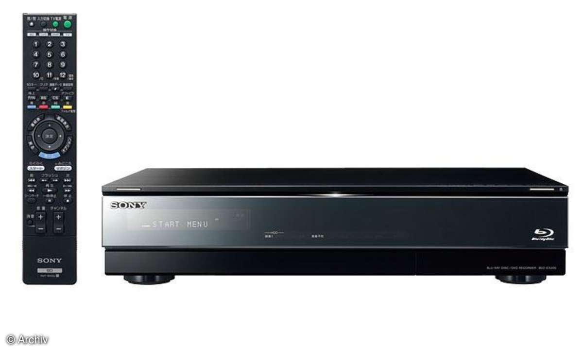 Sonys neue Blu-ray-Rekorder