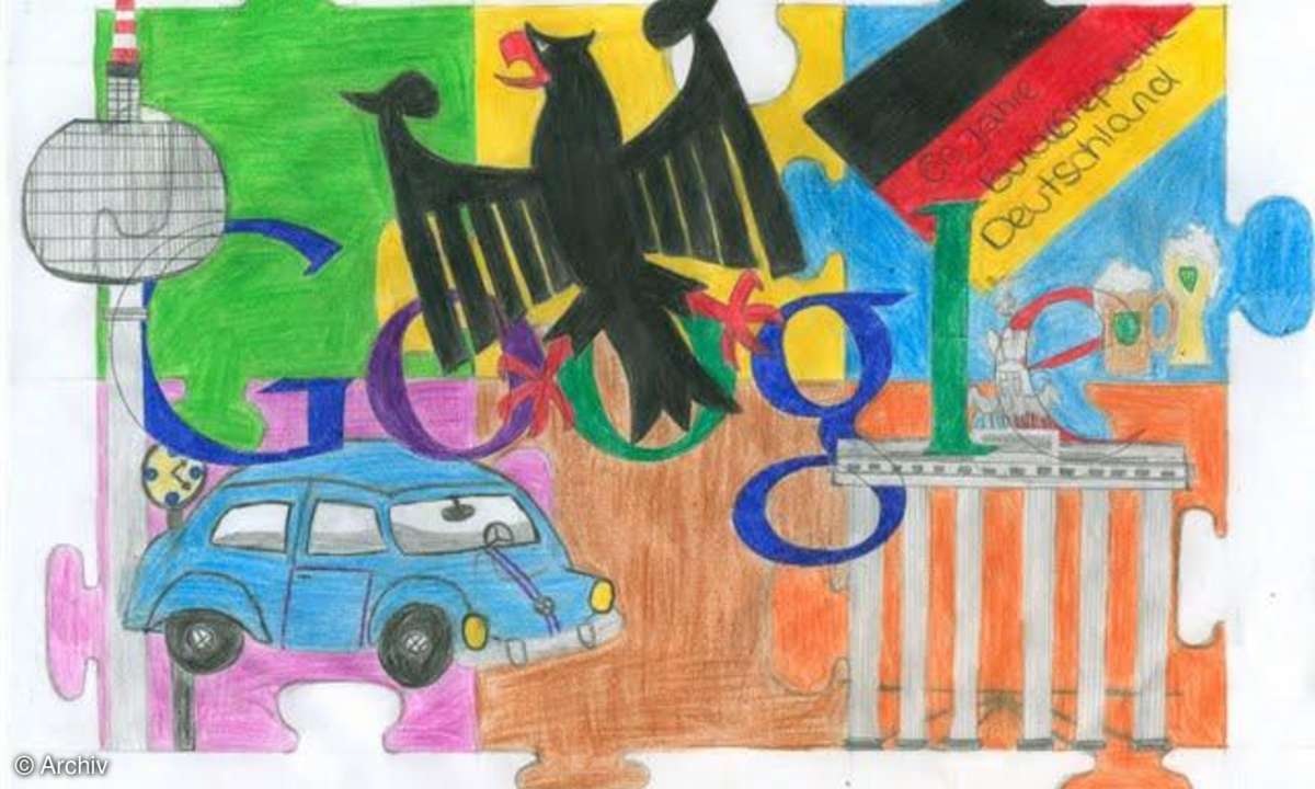 Google-Doodle Wettbewerbseinreichungen