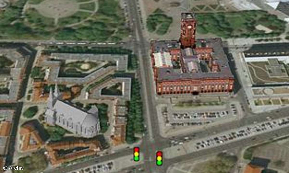 Radarfallen-Plugin für Google Earth
