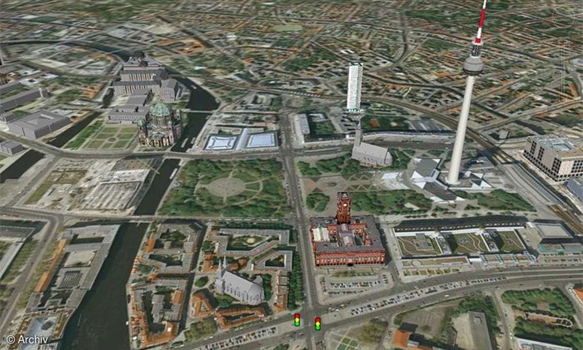Radarfallen-Plugin für Google Earth