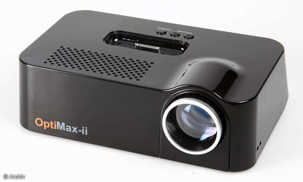 Geniesys Technologies OptiMax-ii - LED-Beamer für iPhone und iPod