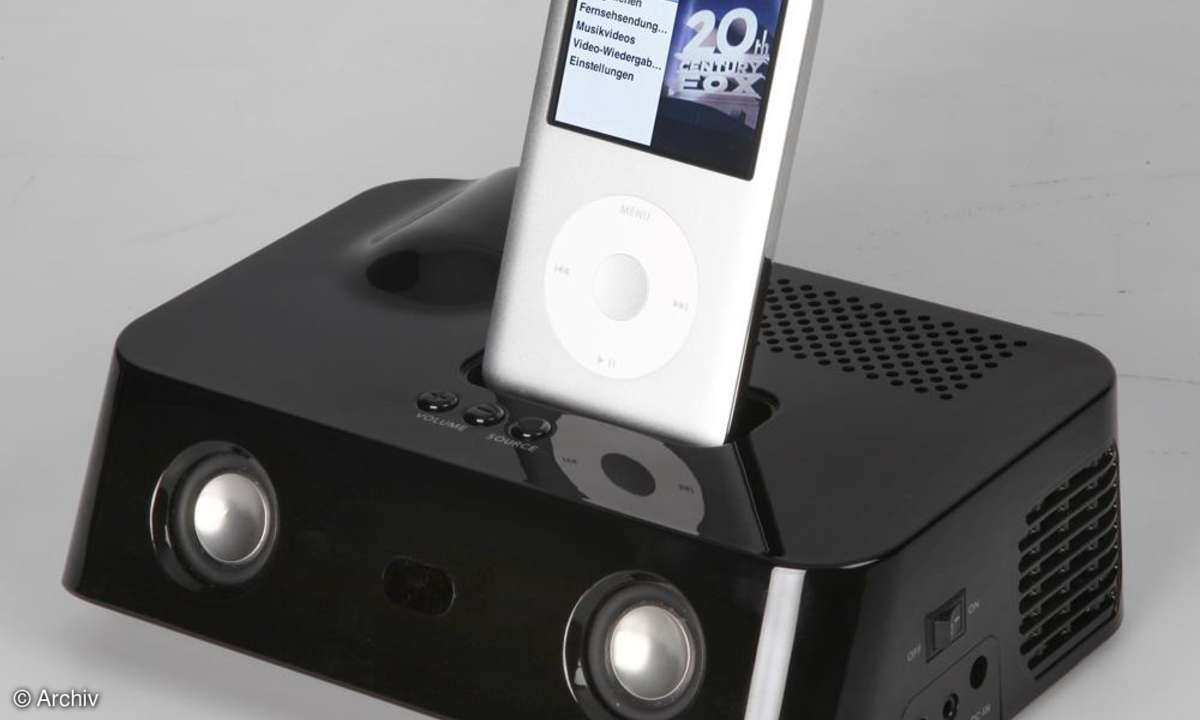 Geniesys Technologies OptiMax-ii - LED-Beamer für iPhone und iPod