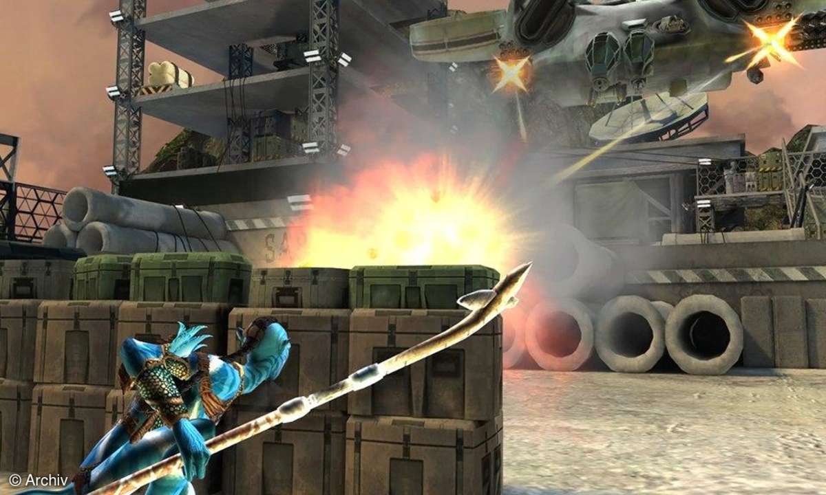 JAmes Camerons Avatar: Wii-Bildschirmfotos