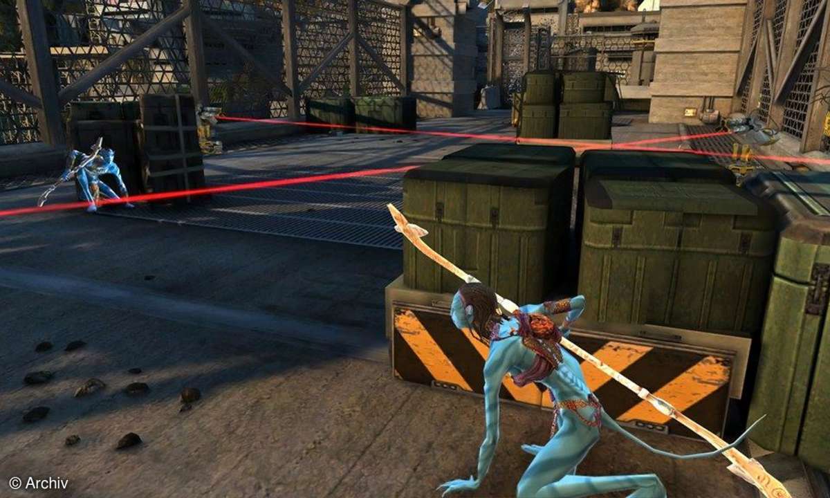 JAmes Camerons Avatar: Wii-Bildschirmfotos