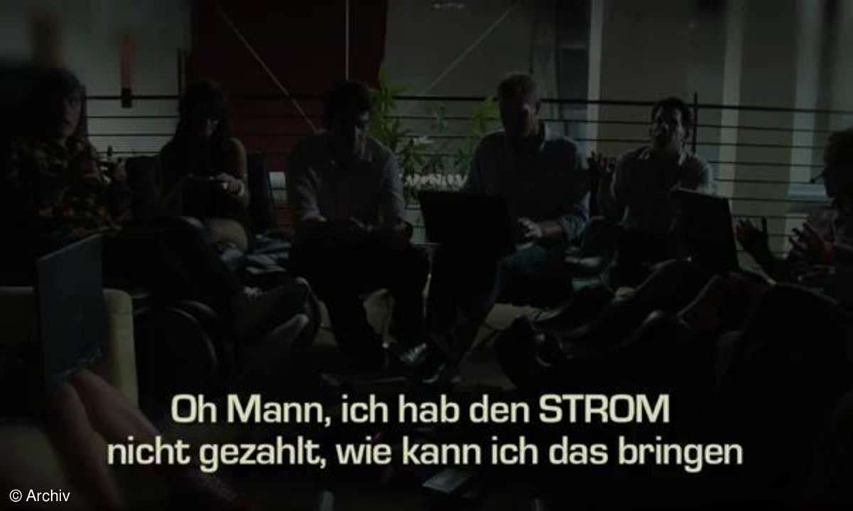 Szenen aus dem Netgear-Spot 