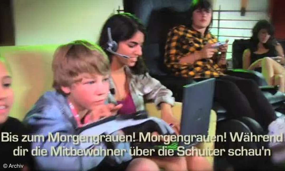 Szenen aus dem Netgear-Spot 