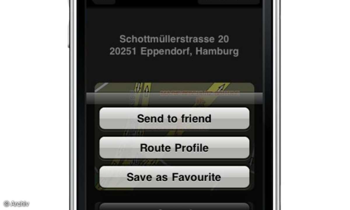 Mobile Navigator fürs iPhone - Update