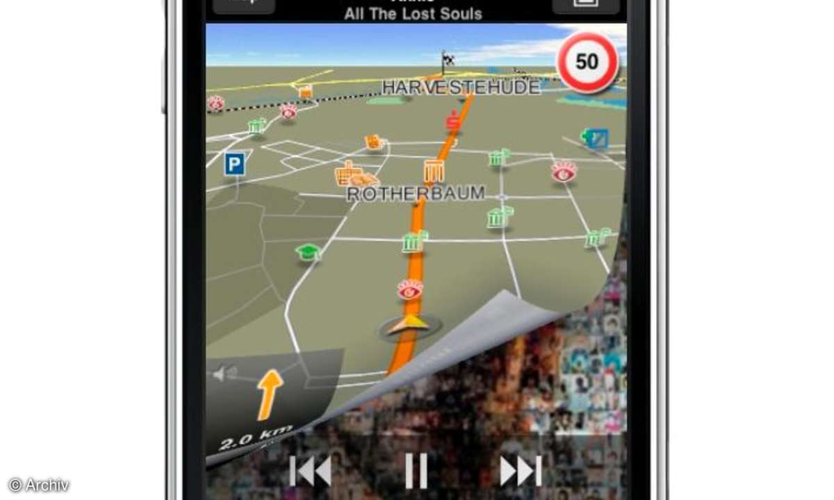Mobile Navigator fürs iPhone - Update