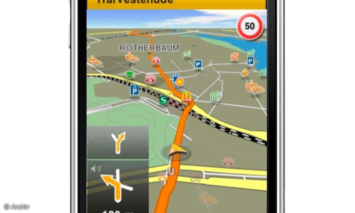Mobile Navigator fürs iPhone - Update