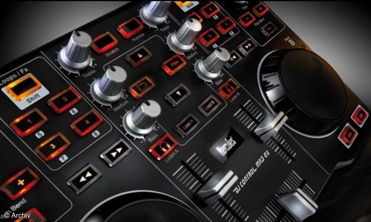 DJ-Pult: Hercules DJ control MP3 e2