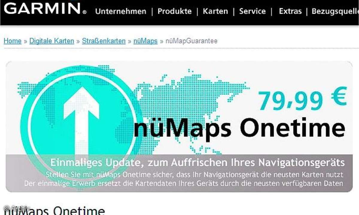 Gratis-Karten für Ihr Navi