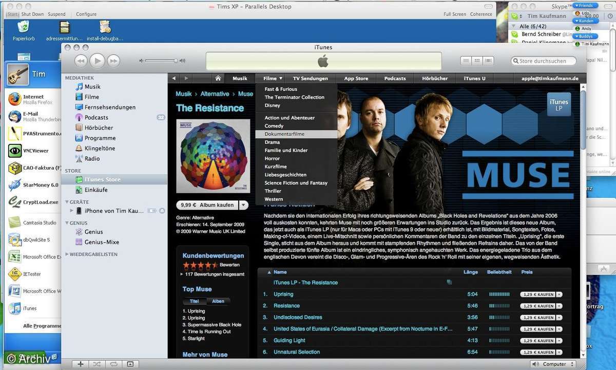iTunes Store in iTunes 9