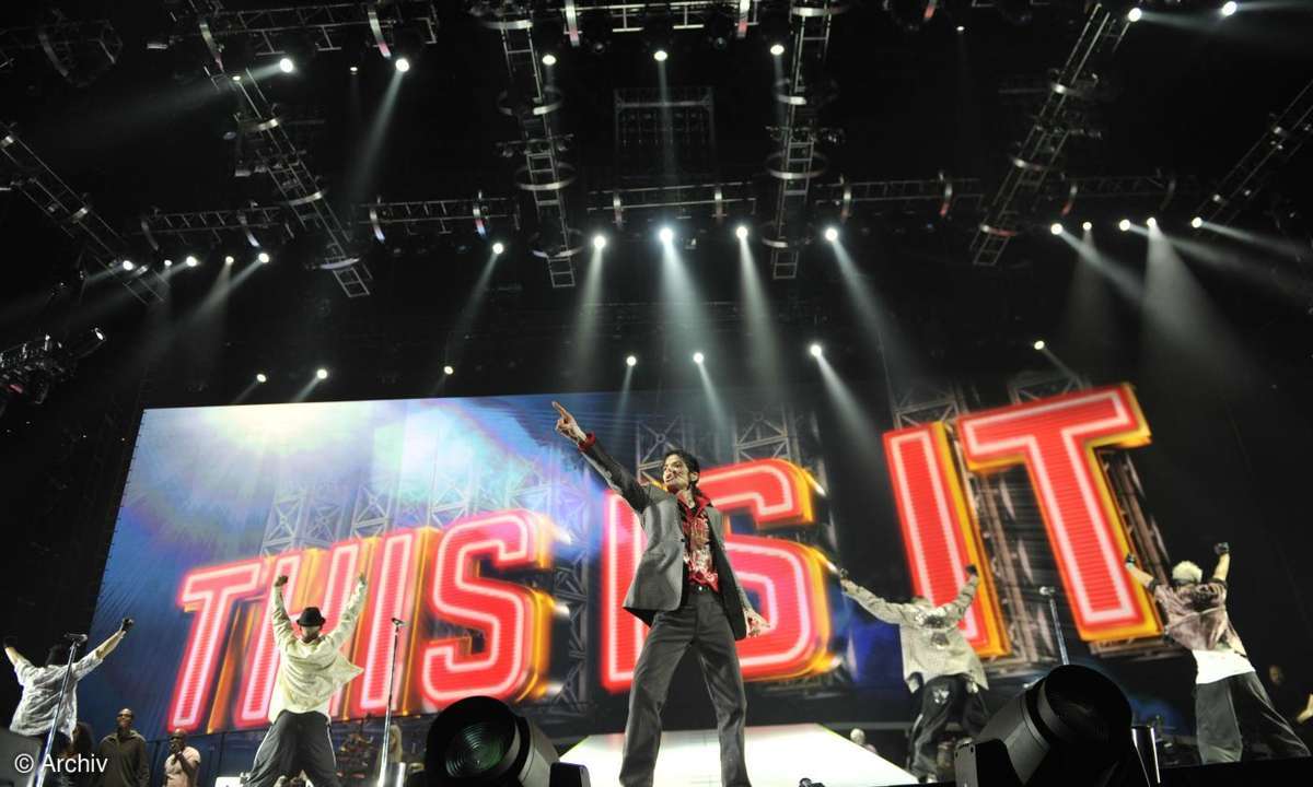 Michael Jackson im Konzertfilm