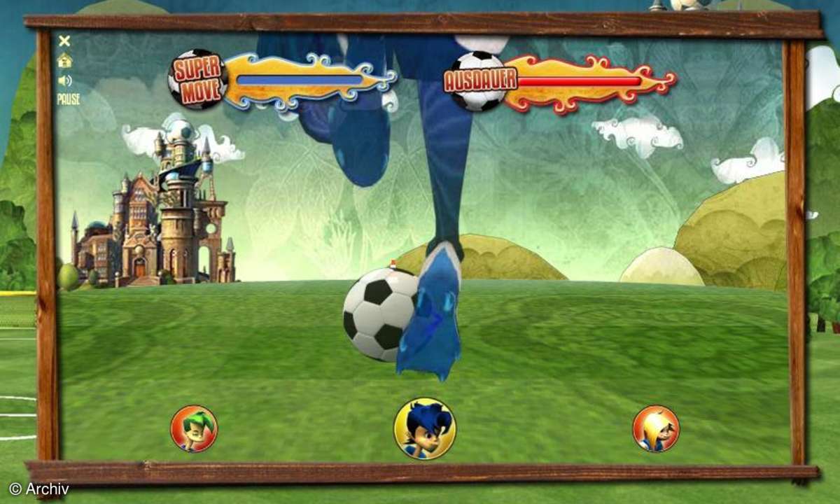 Flash-Minispiel Academy of Champions