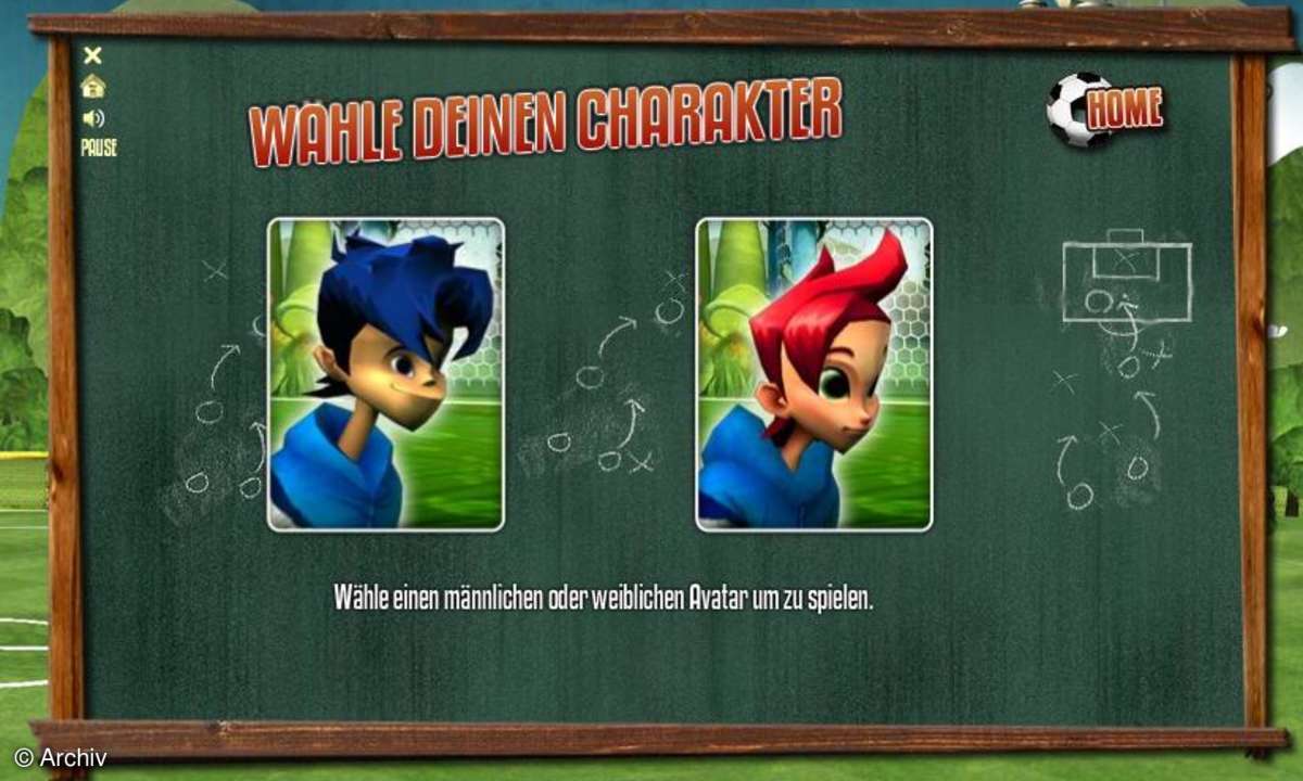 Flash-Minispiel Academy of Champions