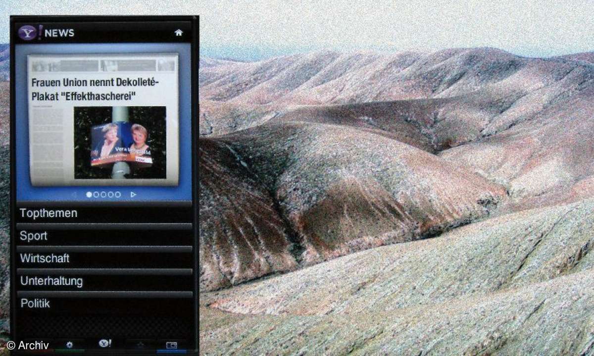 Test TV & Beamer: Fernseher