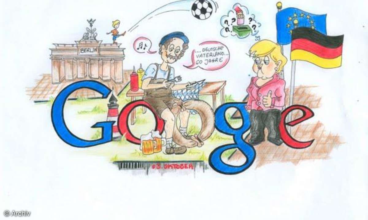 Googles Doodle-Wettbewerb zum Tag der Deutschen Einheit