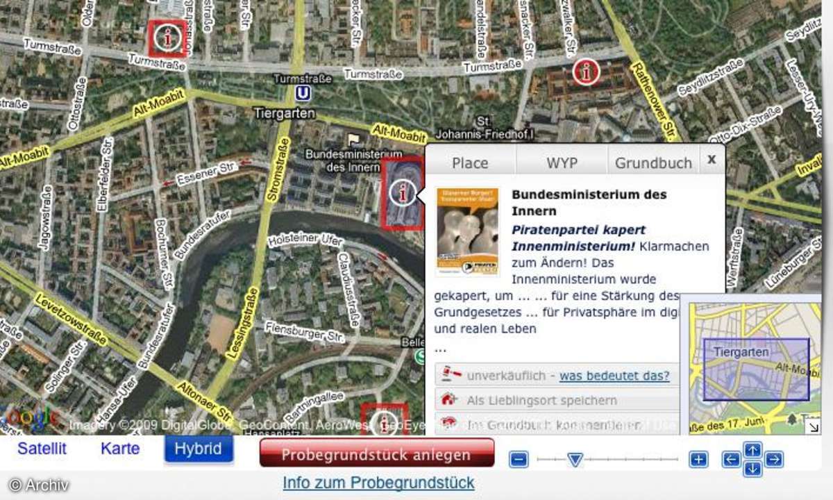 Parteien-Landnahme im virtuellen Raum