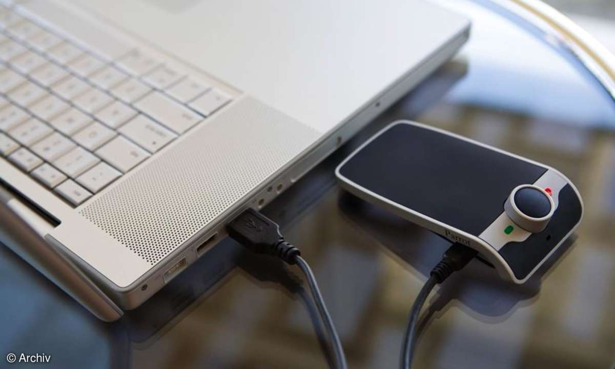 Parrot Minikit Slim - portables Bluetooth-Freisprechsystem