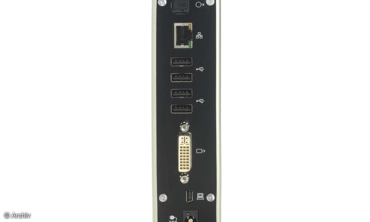 Toshiba Docking-Station Dynadock W10 mit Wireless-USB und Video-Funktion