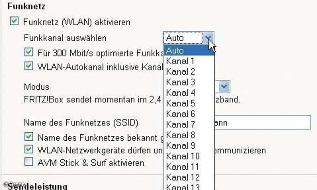 WLAN optimal