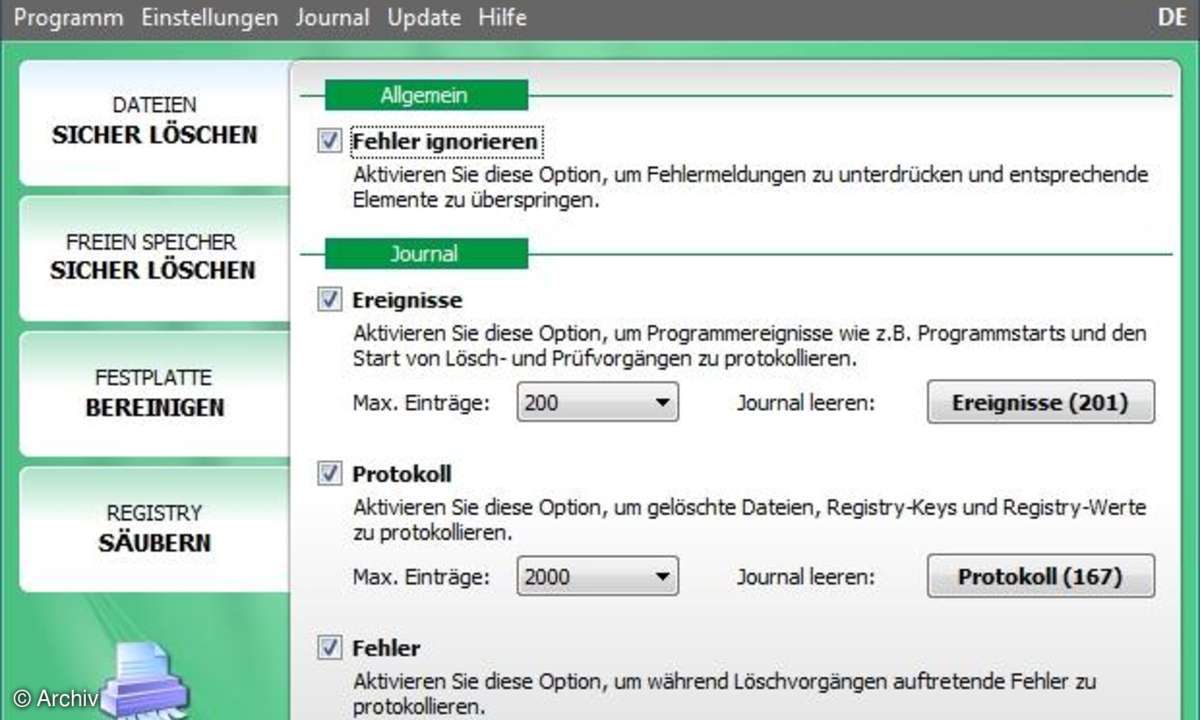 Ascomp Secure Eraser 3.1