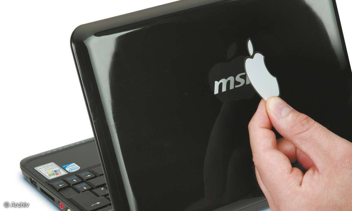Apple-Betriebssystem auf MSI-Netbook installieren