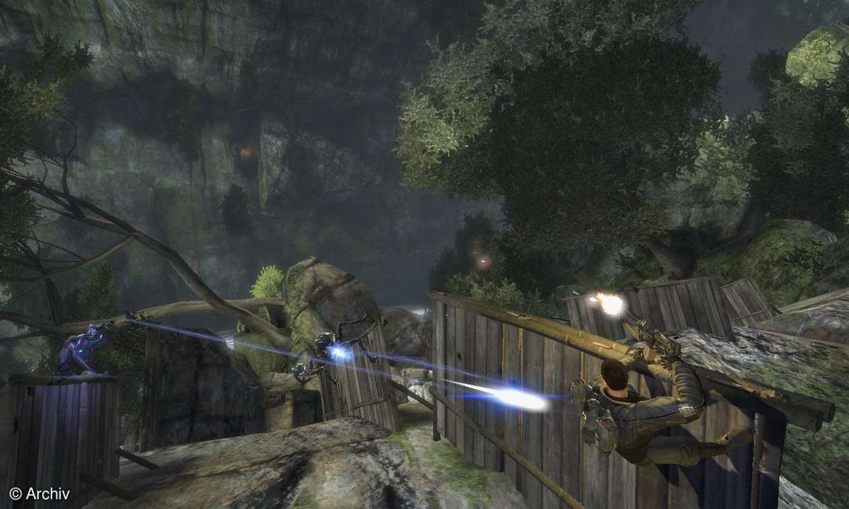 Dark Void - Gamer im Kampf gegen bizarre Parallelwelt-Wesen