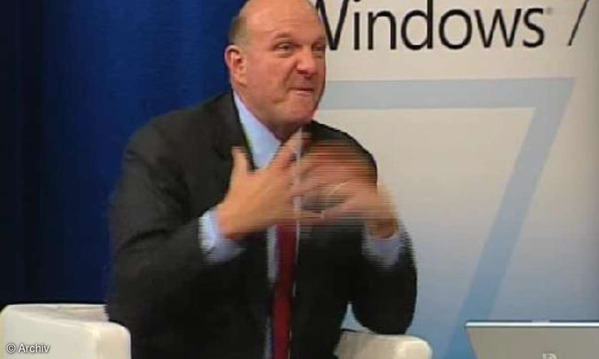 Microsoft-Chef Steve Ballmer im Interview