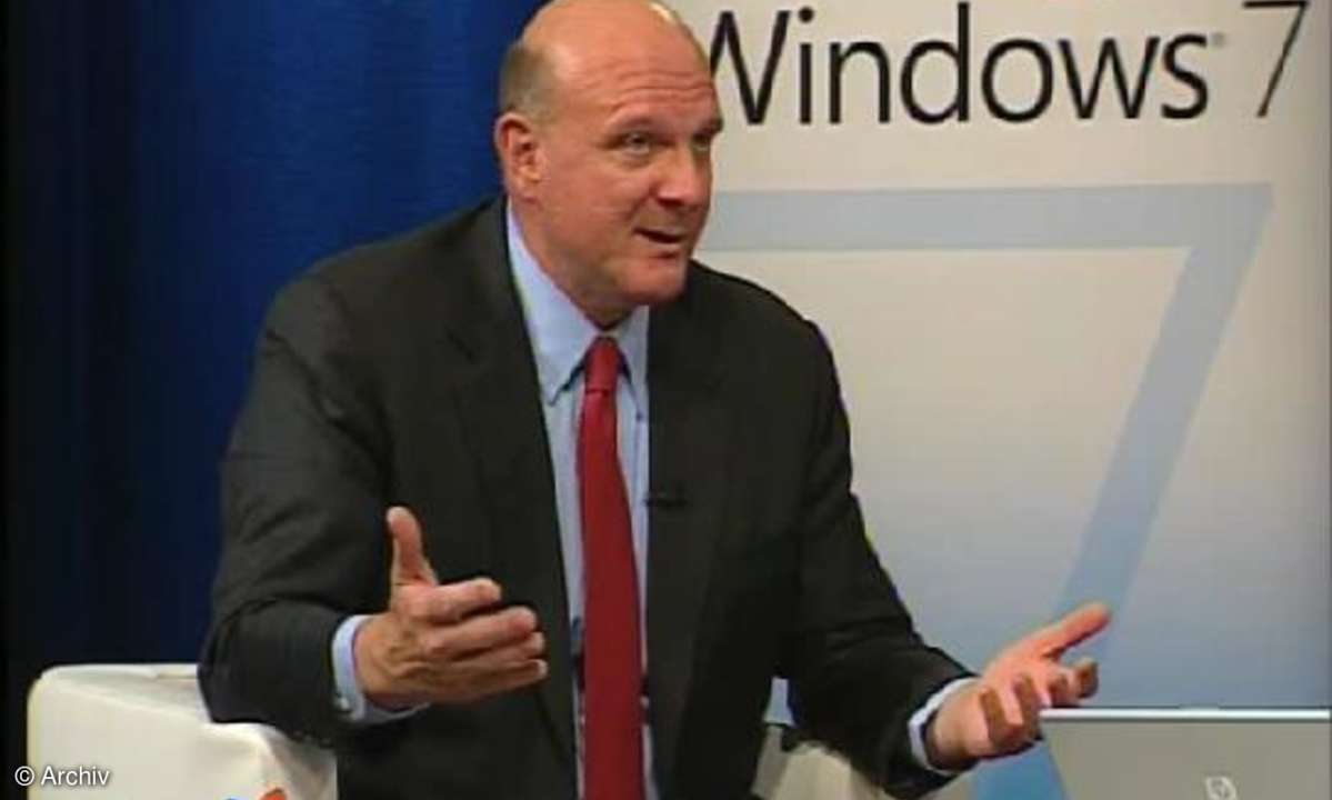 Microsoft-Chef Steve Ballmer im Interview