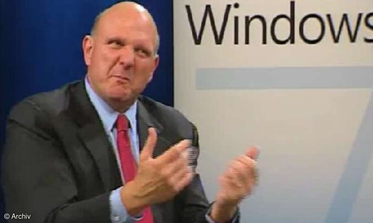 Microsoft-Chef Steve Ballmer im Interview
