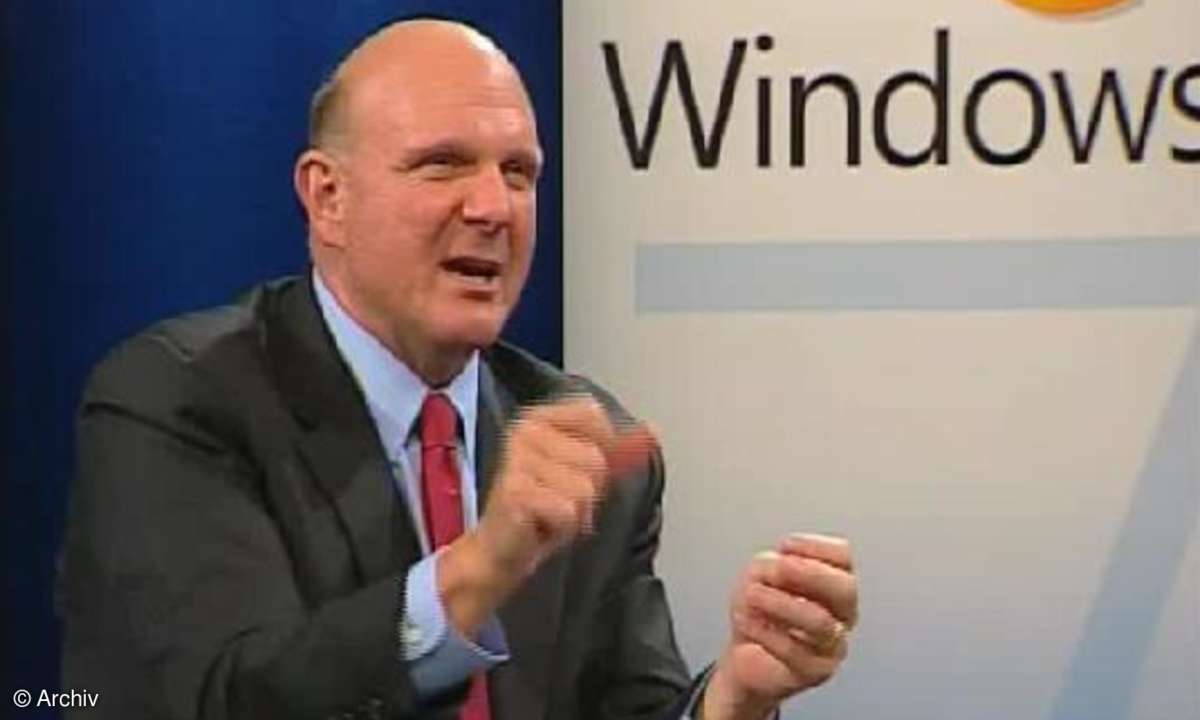 Microsoft-Chef Steve Ballmer im Interview