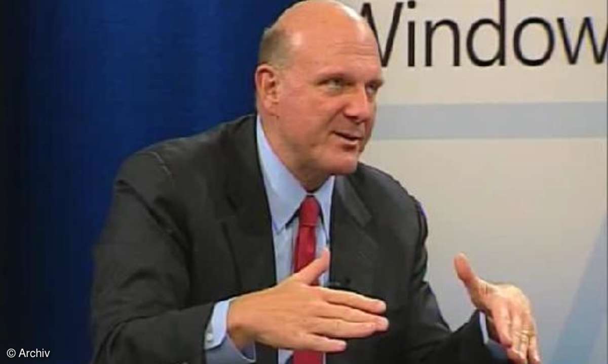 Microsoft-Chef Steve Ballmer im Interview