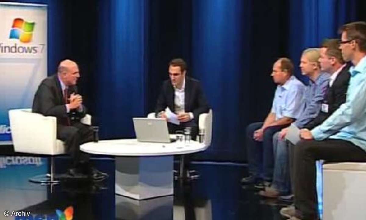Microsoft-Chef Steve Ballmer im Interview
