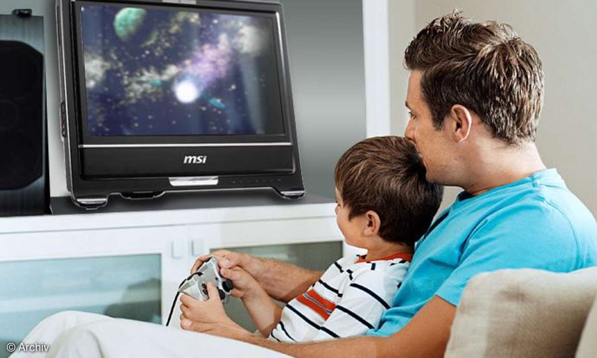 MSI Wind Top AE2200: All-in-One-PC mit 22-Zoll-Touchscreen