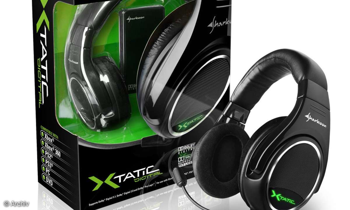 Sharkoon X-Tatic Digital 5.1-Dolby-Headset