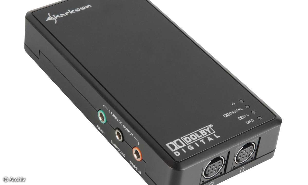 Sharkoon X-Tatic Digital 5.1-Dolby-Headset