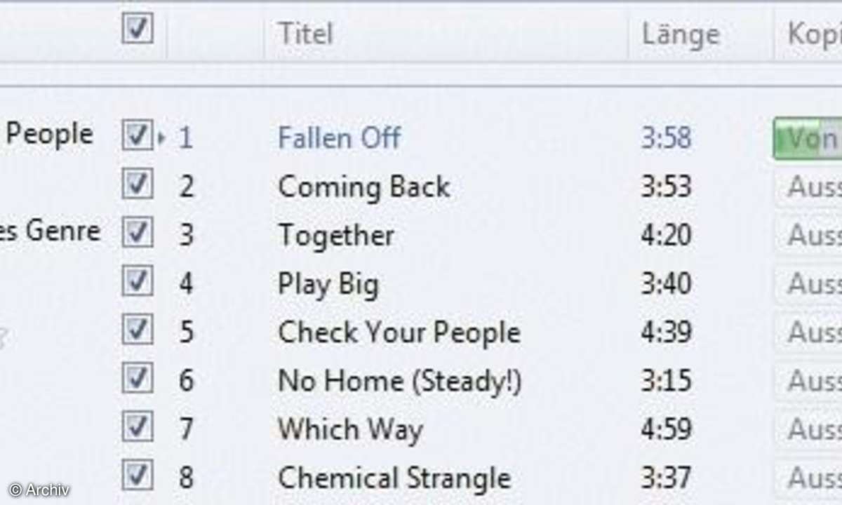 MP3s selbst machen